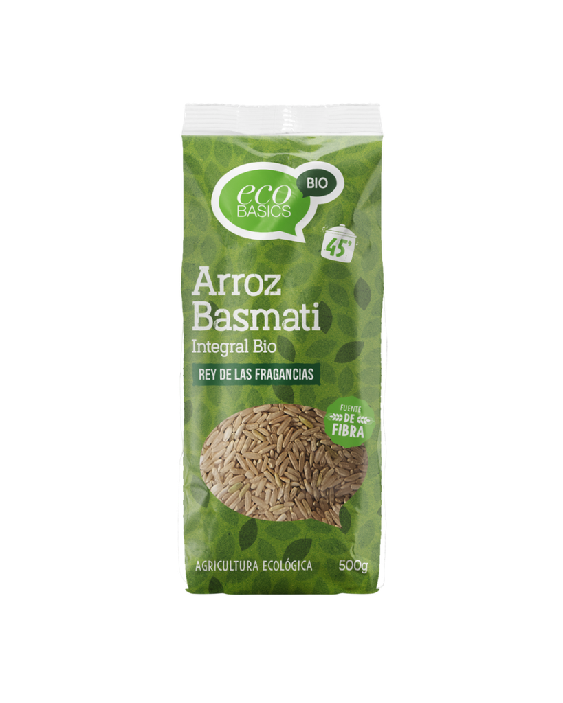 Arroz basmati integral bio 500g