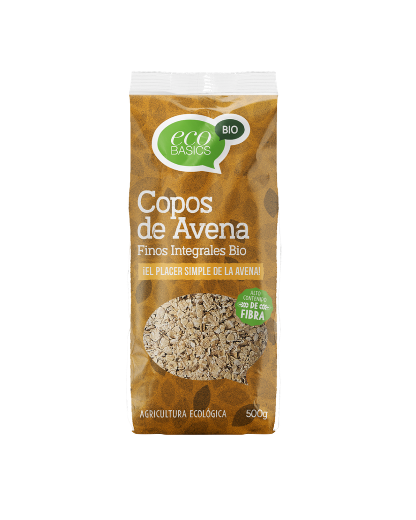 Copos de avena finos bio 500g