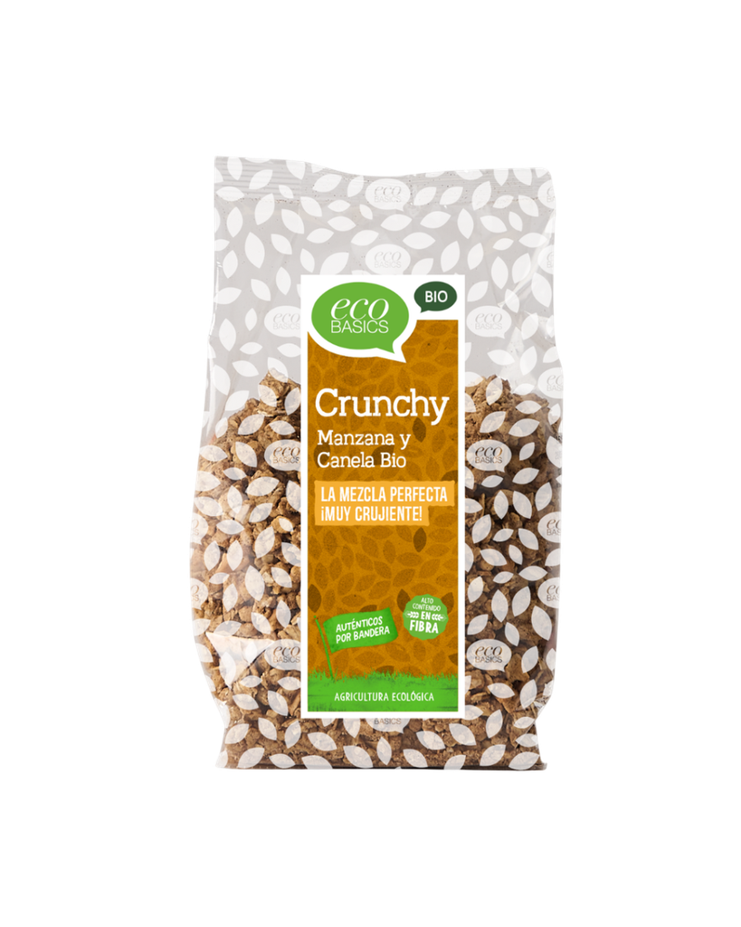 Crunchy manzana y canela bio 375g