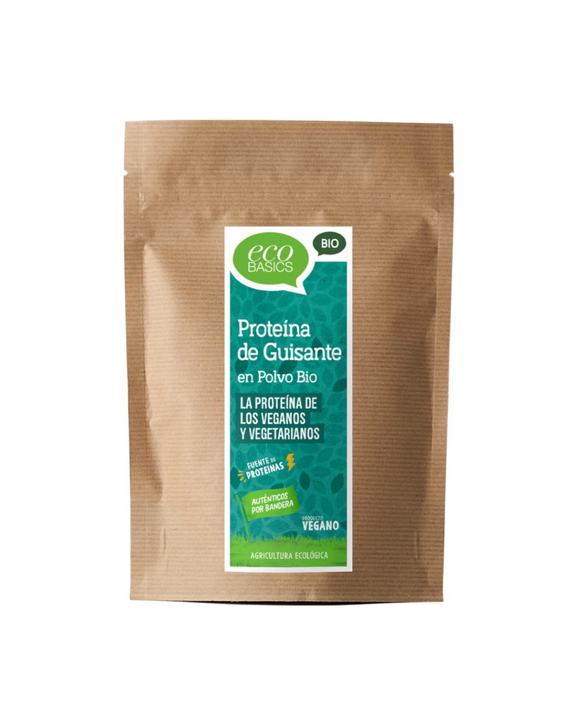 Proteína de guisante en polvo bio 200g Cilindre