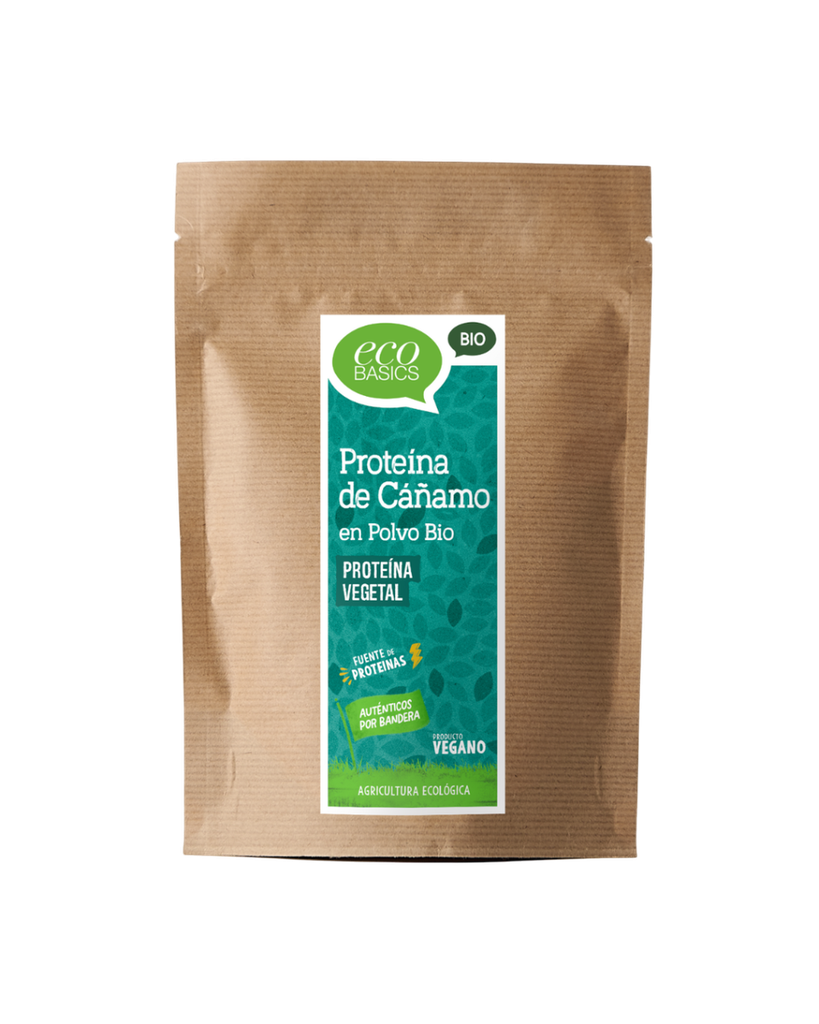 Proteina de cáñamo en polvo bio 250g cilindre