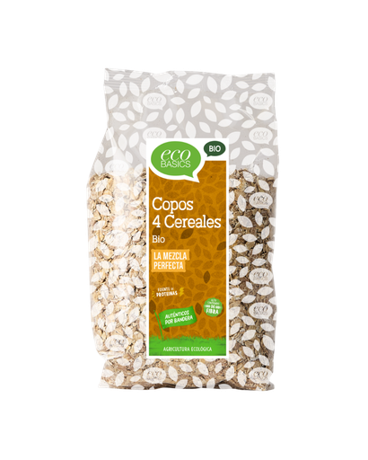 [014053ECO] Copos 4 cereales bio 500g