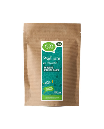 [080088ECO] Psyllium en polvo sin gluten bio 250g Cilindre